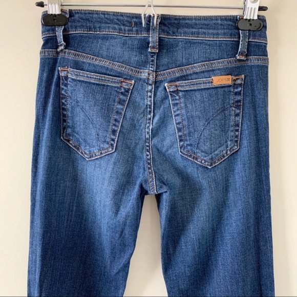 Joe's Jeans Sophia Mid Rise Icon Flare Wide Leg Jeans - Picture 9 of 14